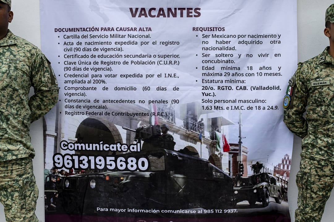 El reclutamiento SEDENA continuará este 22 de abril y hasta el 25, los interesados pueden presentarse en la Bolsa de Trabajo municipal