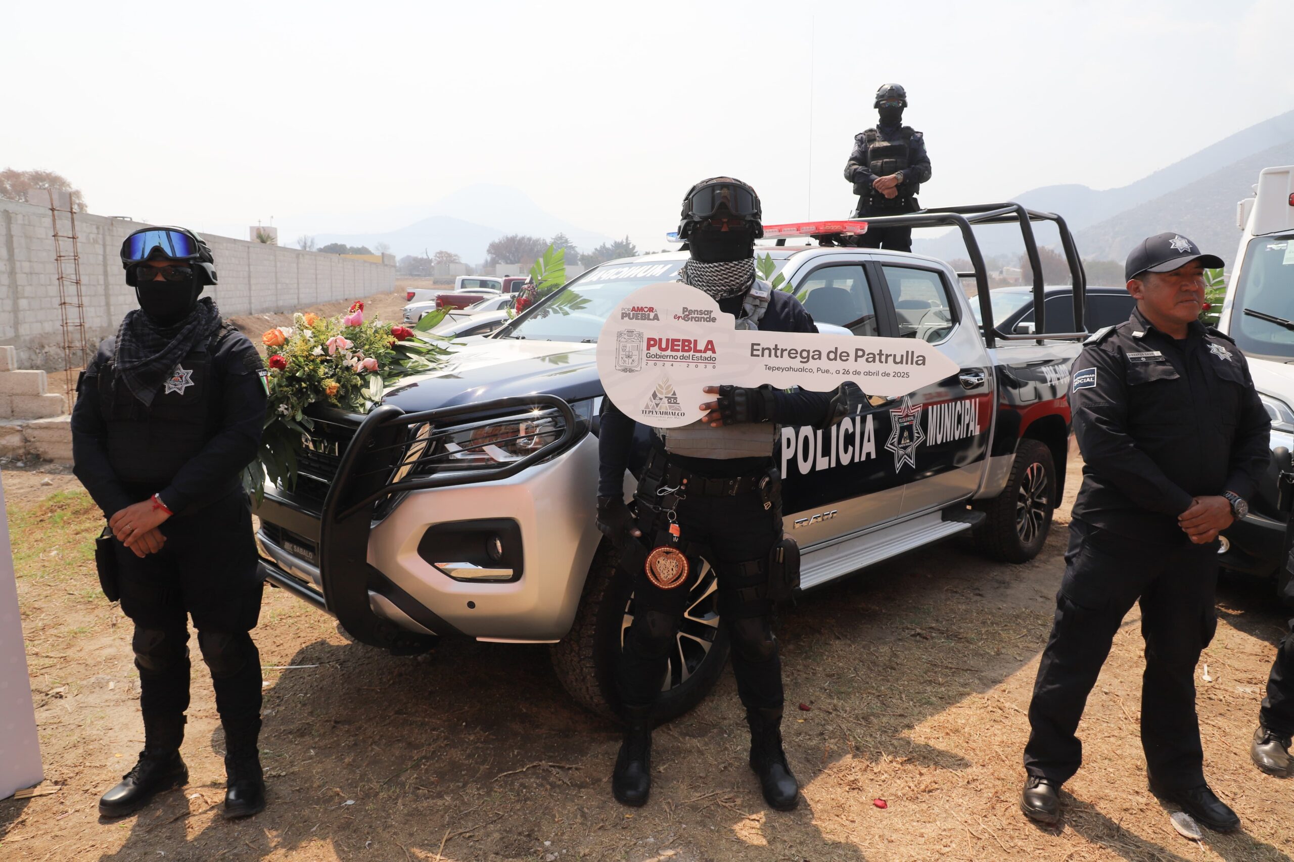 Armenta felicitó a las autoridades por su determinación para fortalecer la seguridad y resaltó la riqueza histórica y natural de Tepeyahualco