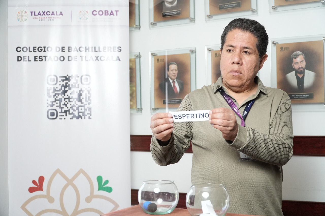 Se llevó a cabo el Sorteo Público para Determinar Turnos de los diferentes planteles y telebachilleratos comunitarios