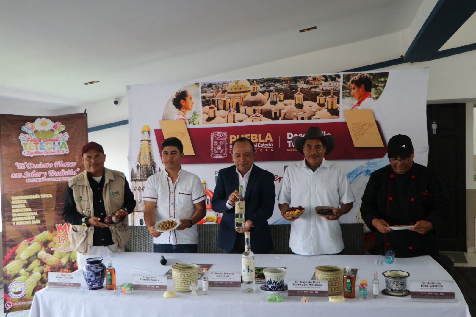 El Festival Comunal de las Tetechas busca rescatar la herencia gastronómica y preservar el legado del pueblo popoloca a través de su cocina