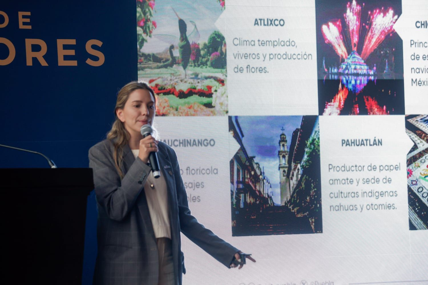 Entre los productos y eventos destacados durante el "Círculo de Compradores" se incluyeron la Feria de Puebla y el Pasaporte 2025