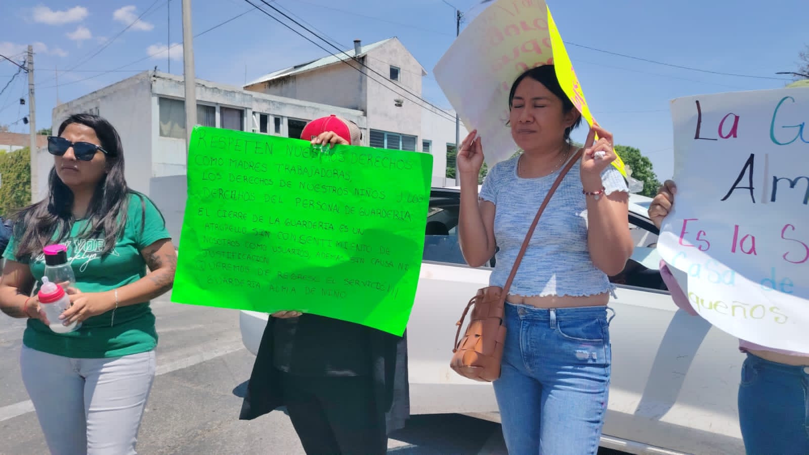 Las madres exigen la intervención inmediata del IMSS para que se reanude el servicio en “Alma de Niño” y se brinden garantías