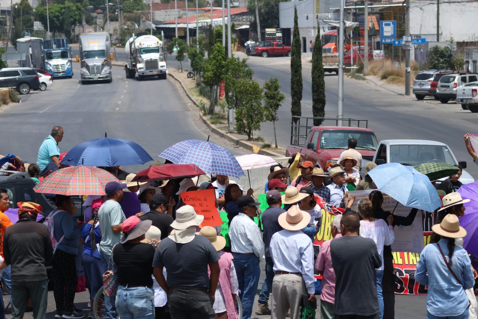 Los pueblos de San Andrés Cholula exigieron el cumplimiento de la inclusión de las estrategias de las comunidades en el Programa Urbano