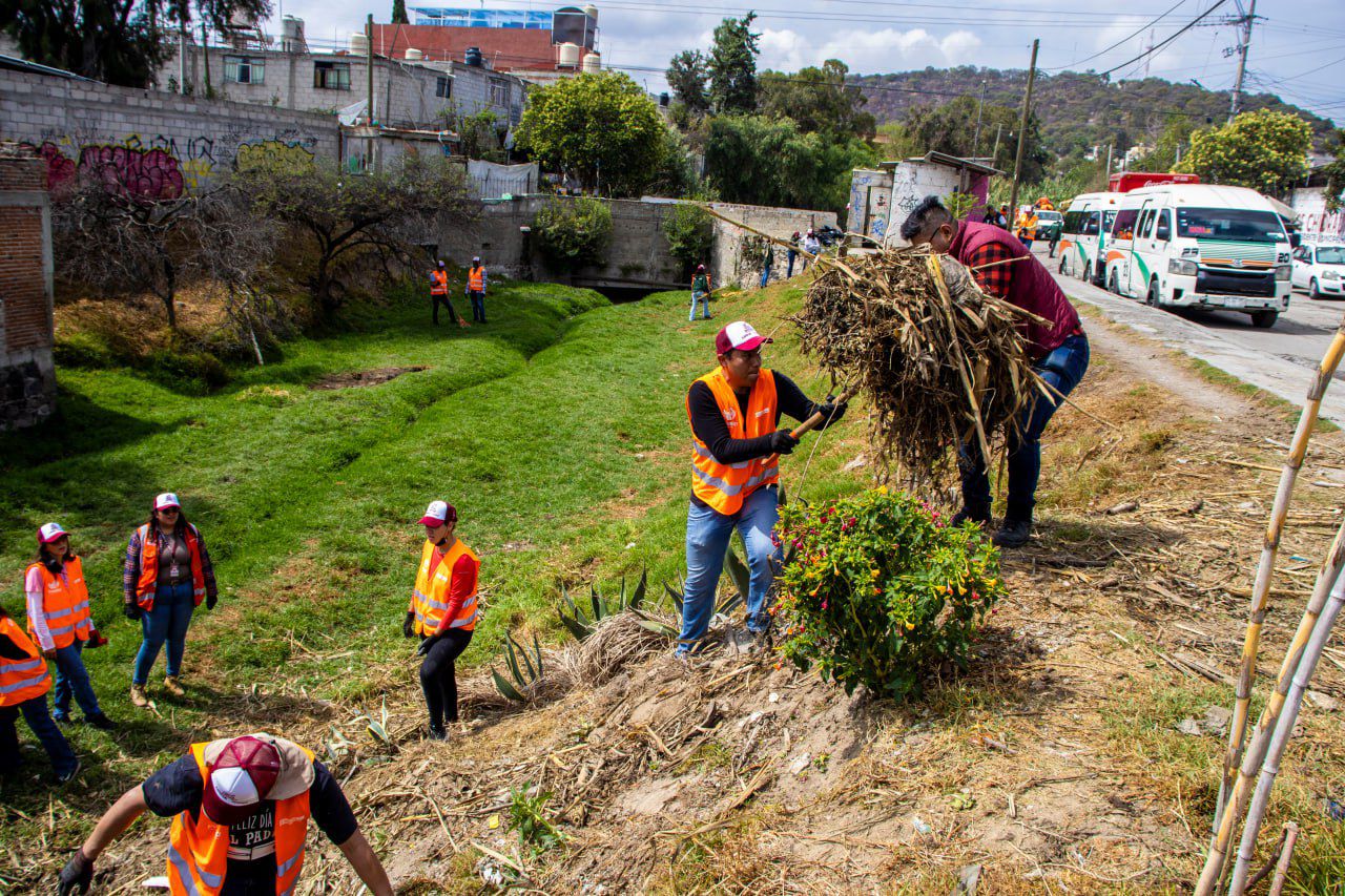 Estas labores en Puente Negro y Barranca Clavijero son para garantizar el funcionamiento adecuado de la infraestructura hidráulica