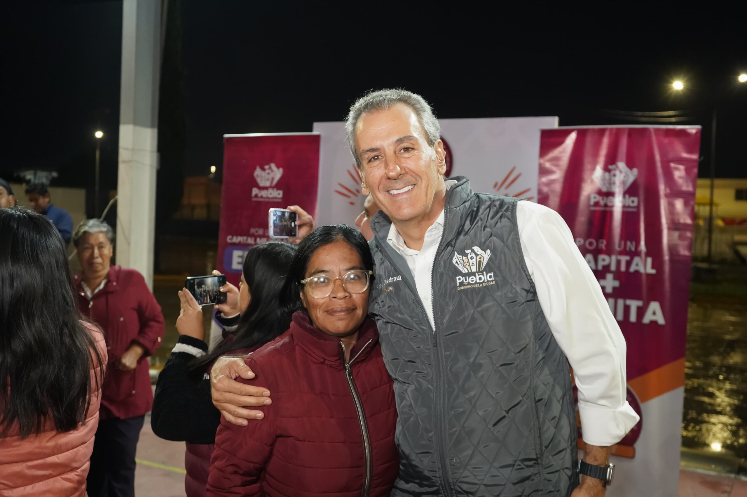 El cambio a luminarias LED en Agua Santa forma parte de la estrategia de infraestructura y seguridad del ayuntamiento, Puebla Brilla