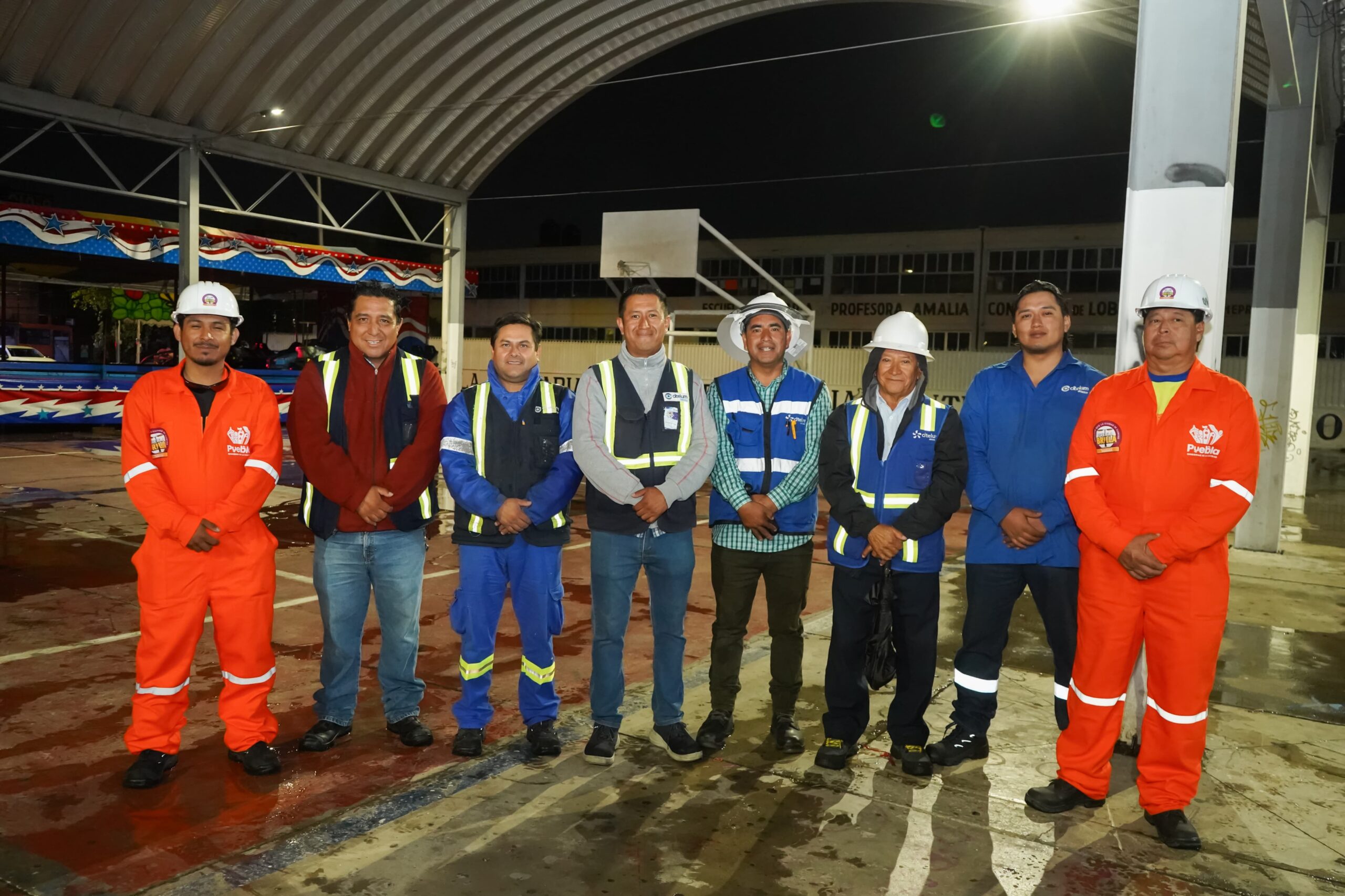 El cambio a luminarias LED en Agua Santa forma parte de la estrategia de infraestructura y seguridad del ayuntamiento, Puebla Brilla
