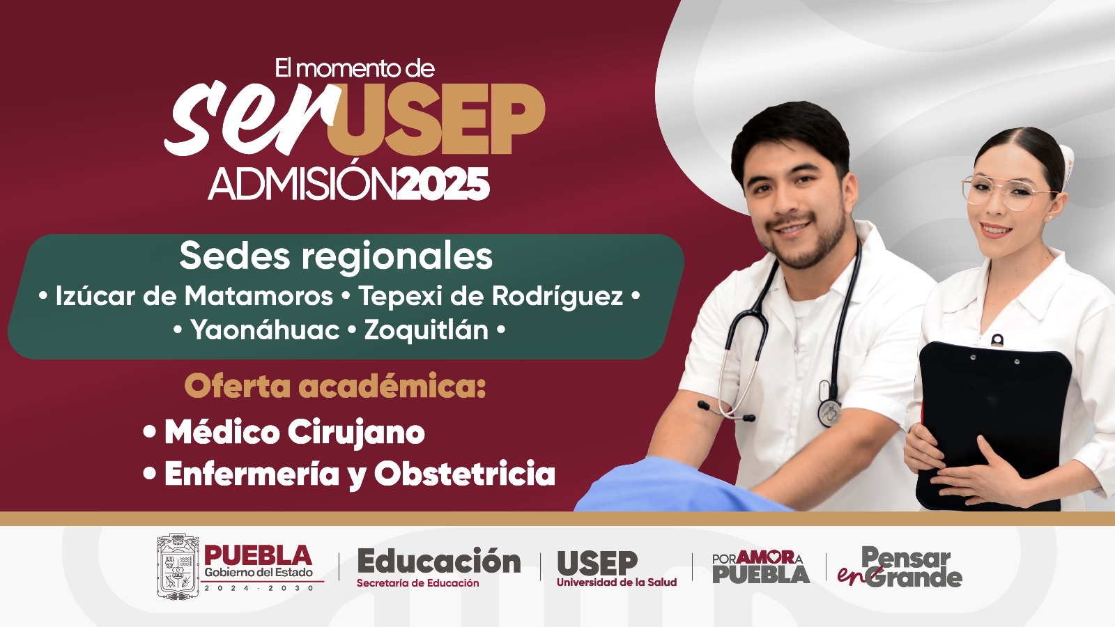 Interesados en entrar a la Universidad de la Salud deberán cumplir las siete etapas, fechas y requisitos del proceso, el cual comienza con  el 26 de mayo