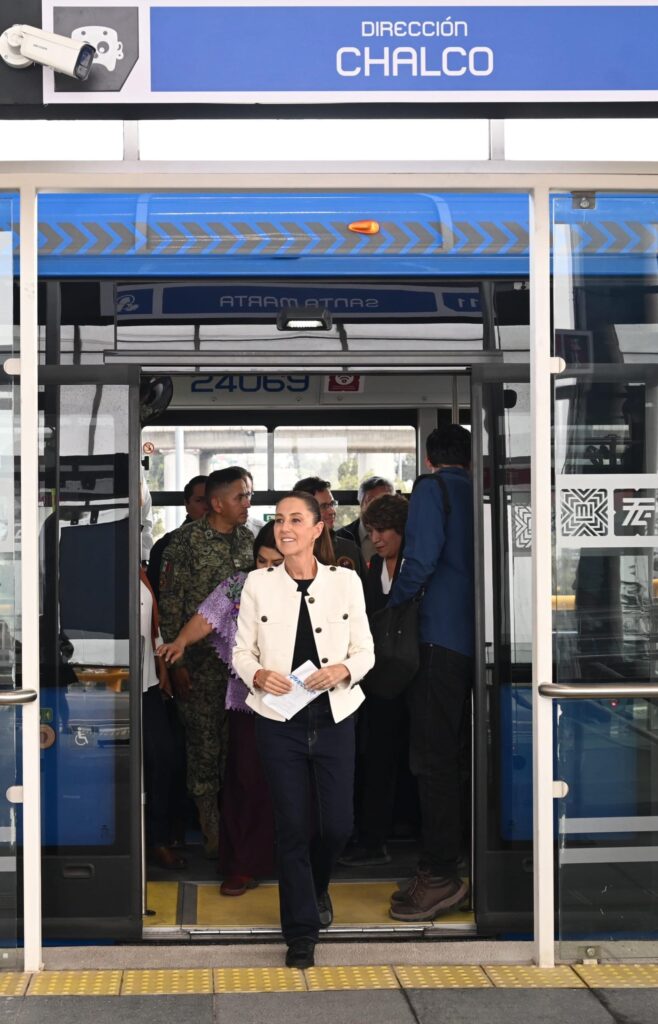 Inician pruebas operativas del trolebús Chalco-Santa Marta; se inaugura el próximo 18 de mayo