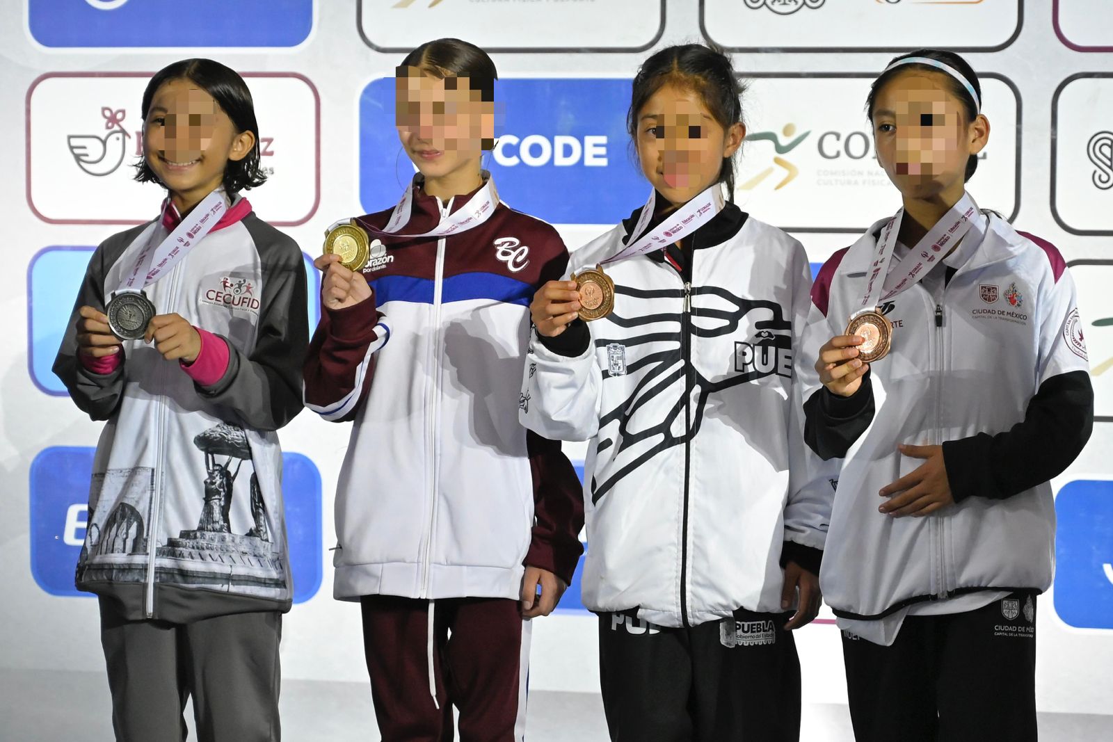 Puebla suma un total de 91 medallas, distribuidas de la siguiente manera: ocho de oro, 27 de plata y 56 de bronce.