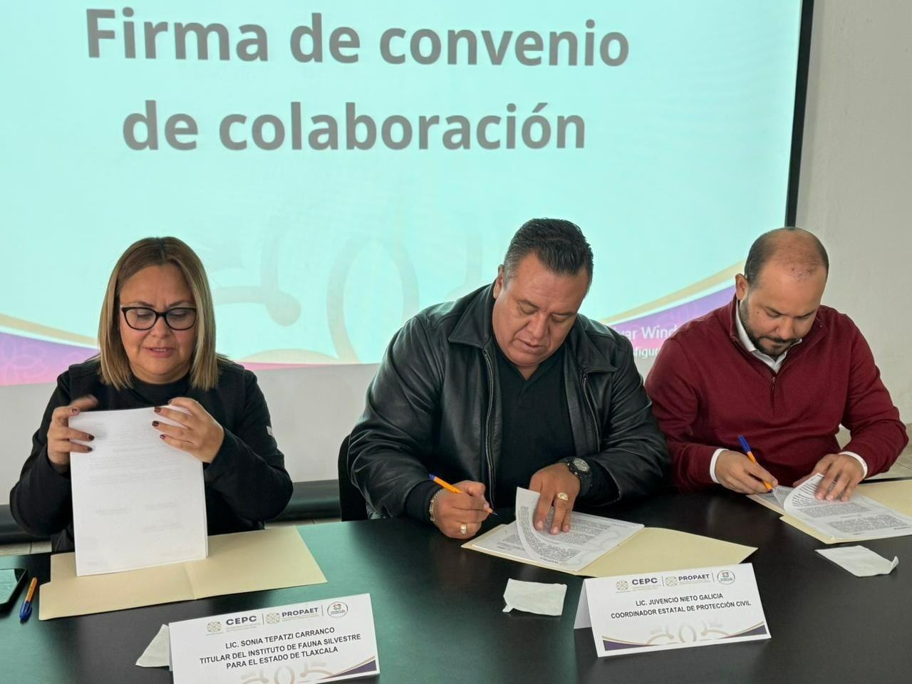 Autoridades destacaron que este convenio refuerza una coordinación efectiva que prioriza tanto la conservación de la fauna como la población