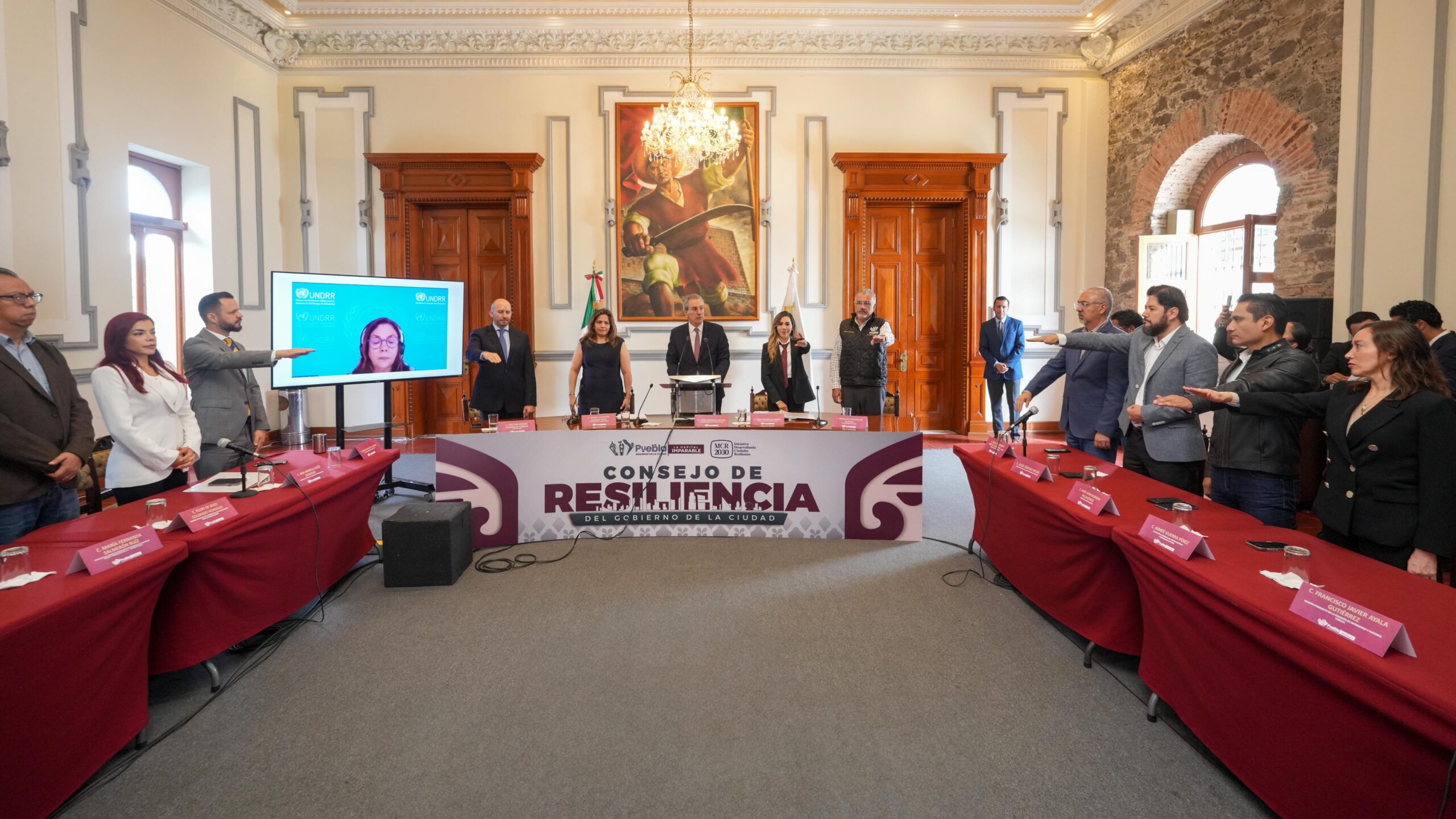 El Consejo de Resiliencia encabezado por el presidente municipal, busca impulsar una capital ordenada, segura, sostenible y preparada