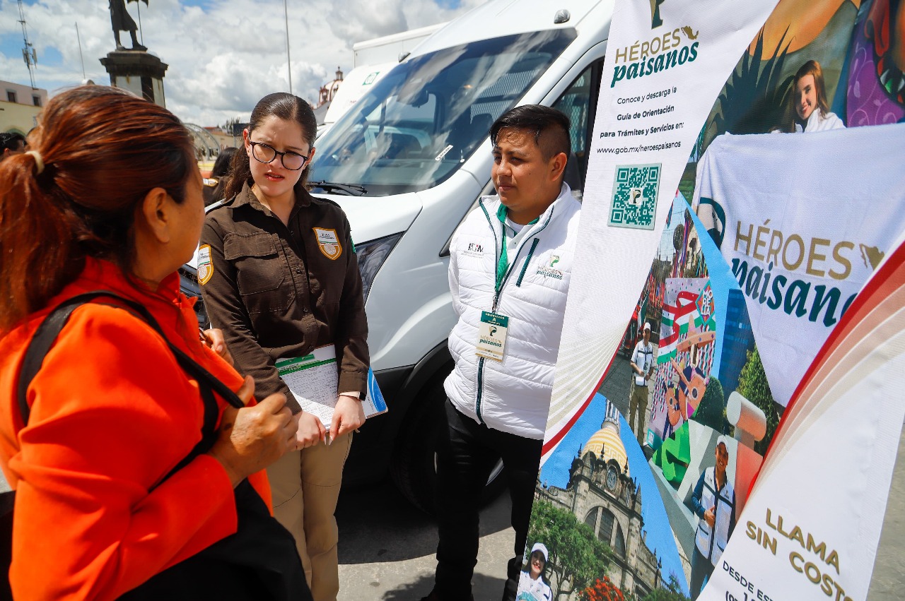 Héroes Paisanos tiene como propósito brindar atención, acompañamiento y protección a las y los migrantes repatriados o en tránsito
