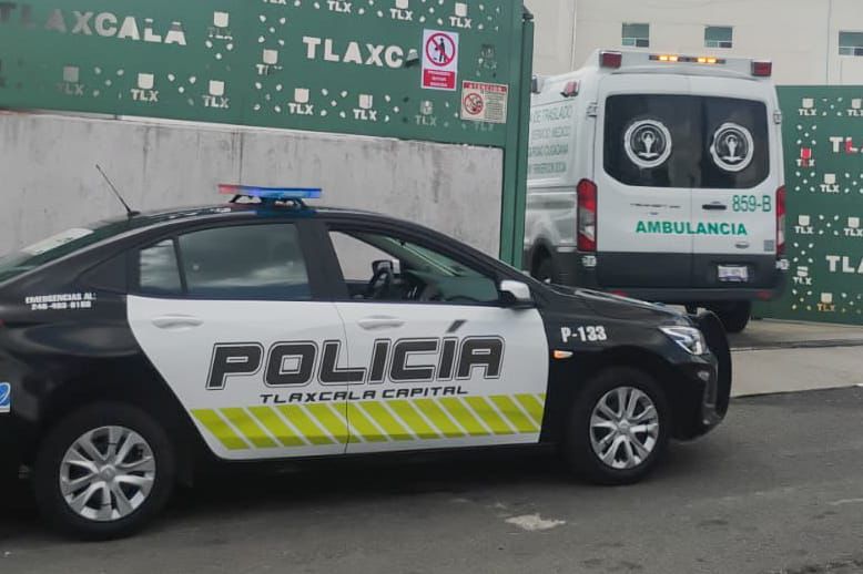Paramédicos brindaron atención hasta lograr estabilizar al hombre, quien fue trasladado Tizatlán al Hospital General de Tlaxcala