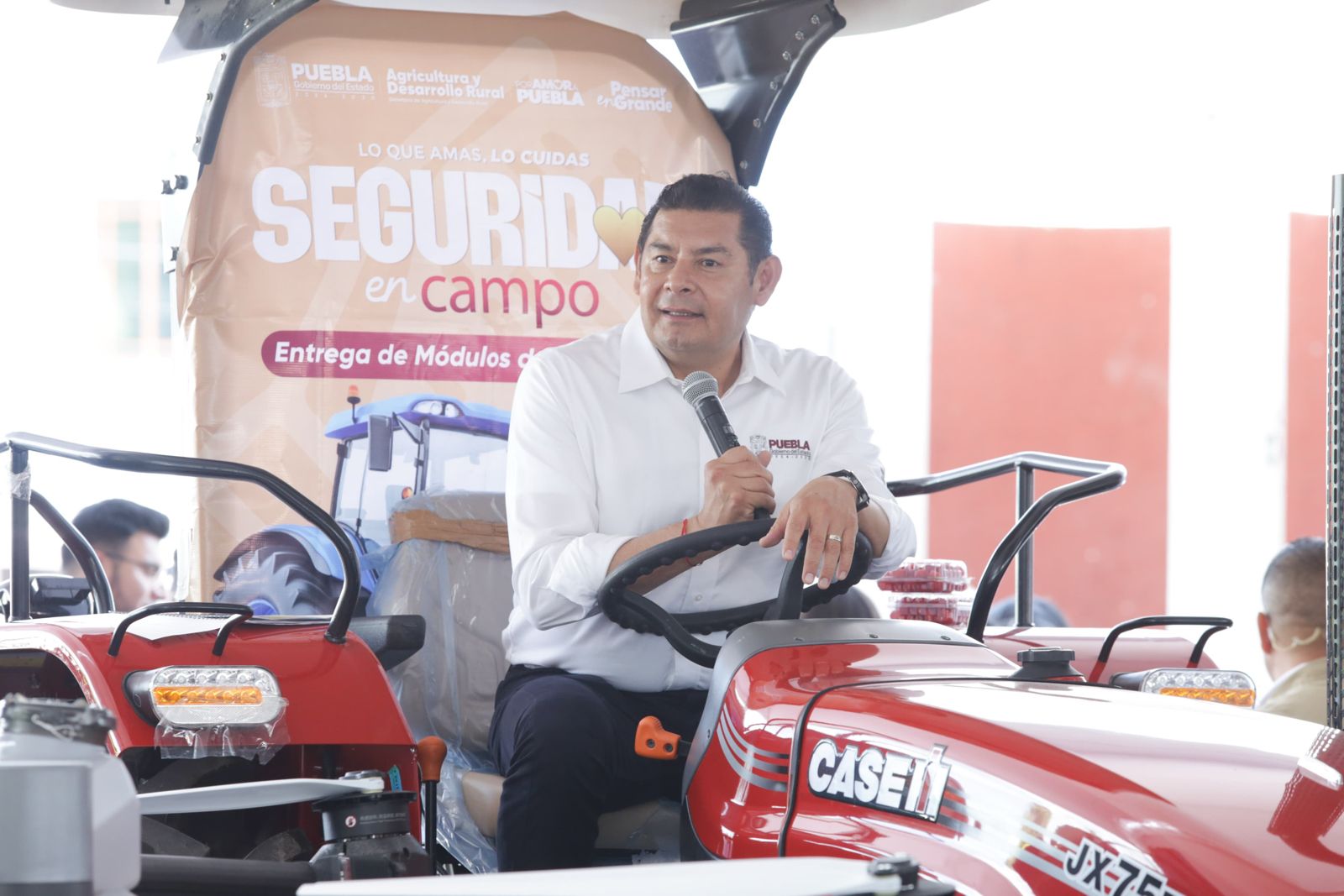 Se destacó que se trabaja en 27 microrregiones con el objetivo de hacer productivas hasta 600 mil hectáreas con “Seguridad con Bienestar”