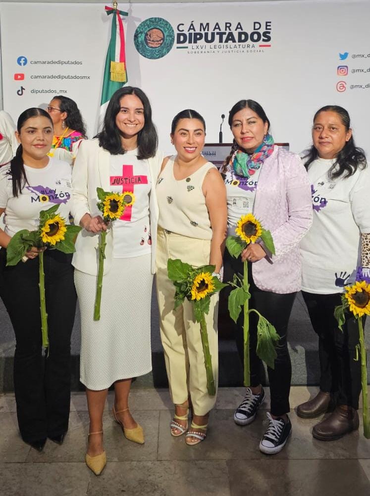 Este martes la diputada Nora Escamilla y la abogada Helena Monzón Pérez presentaron la Ley Monzón en la Cámara de Diputados