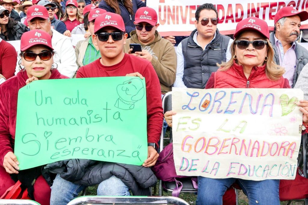 Lorena Cuéllar celebra cuatro años del triunfo de la 4T en Tlaxcala; afirma que ha transformado el estado