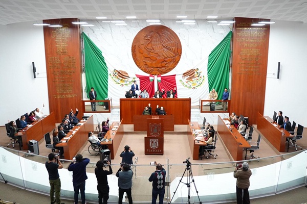 Congreso de Tlaxcala aprueba 30 mil 86 mdp de presupuesto para 2026