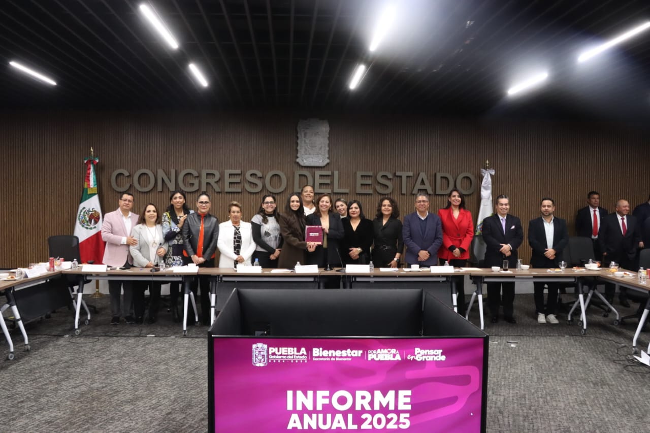 La titular de la Secretaría de Bienestar, Laura Artemisa García, destacó el impulso de programas sociales estratégicos en Puebla